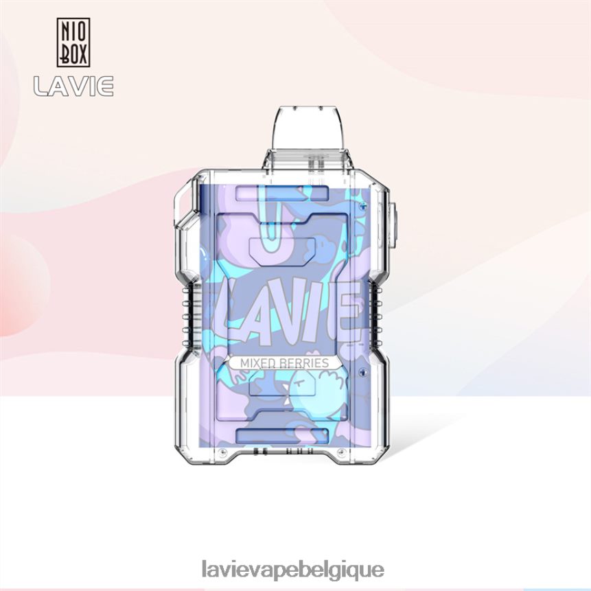 464068197 Lavie Vape Belgique | baies mélangées LAVIE NIO BOX 9000 bouffées
